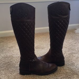 Brown Vince Camuto boots